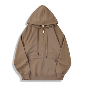 Sweat-shirts à capuche surdimensionnés en molleton français avec broderie de patch vintage personnalisée - Product Image 2