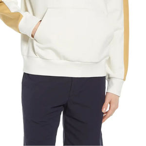 Sudadera con capucha y sudadera de retazos con estilo cómodo para hombre de algodón 100% logotipo personalizado disponible - Product Image 5