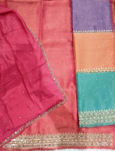 Costumes de designer moderne indien pakistanais de qualité supérieure brodés à la main pour les femmes beau style traditionnel avant-gardiste - Product Image 3