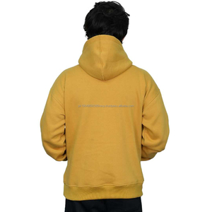 ผู้ผลิต OEM แบบกำหนดเอง เสื้อฮู้ดดี้ทรงปกติสำหรับผู้ชาย ผ้าฝ้าย 100% เสื้อฮู้ดดี้ซิปแบบหนา น้ำหนักมาก ทรงโอเวอร์ไซส์ เสื้อฮู้ดดี้ซิปสำหรับผู้ชาย - Product Image 3