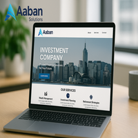 Empresa de inversión Sitio web UI UX Servicios de diseño Agencia calificada Entrega de soluciones comerciales asequibles y profesionales
