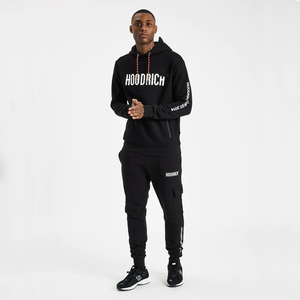 Chándal pulóver Jogger pantalones conjunto con capucha bordado personalizado chándal polar algodón chándal y pantalones de chándal conjunto para hombres - Product Image 1