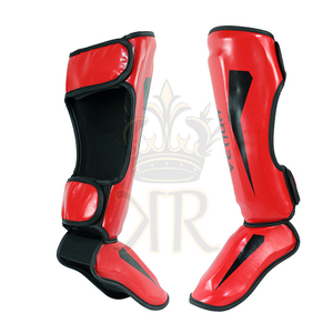 Equipo de boxeo Muay Thai Shin Guards Mma Muay Thai Shin Protection Pads Boxeo Empujar - Product Image 1
