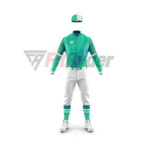 Uniformes de béisbol para jóvenes de nuevo diseño, ropa de equipo de poliéster de alta calidad impresa, conjuntos de uniformes de béisbol de precio barato al por mayor - Product Image 3