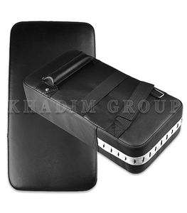 Almohadillas de Muay Thai de Grado Profesional, acolchado de espuma densa y cuero genuino para gimnasio - Product Image 3