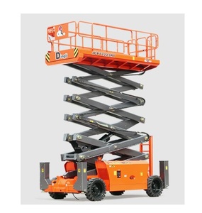 Élévateur à ciseaux électrique à bas prix 19ft à 25ft à vendre Machine élévatrice à plate-forme légère et solide - Product Image 5