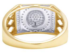 Design de luxe S925 argent avec Moissanite diamant glacé mariage Hip Hop hommes anneaux pour cadeaux - Product Image 4