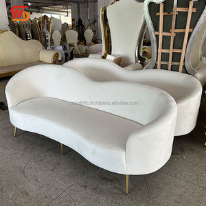 السلس الساخن بيع فندق استقبال الزفاف الديكور المرحلة Loveseat أحمر الخدود - Product Image 1