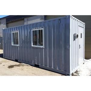 Cabine préfabriquée de conteneur de deux fenêtres pour l'usage à la maison portatif - Product Image 4