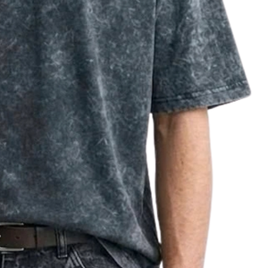 Mens <b>Vintage</b> Washed Oversized T Shirt Short Sleeve Crew Neck <b>Graphic</b> <b>Tee</b> Casual Streetwear Wholesale Clothing for Bulk Buyers - Product Image 5