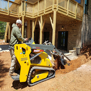 Mini-chargeuse sur chenilles d'occasion en gros, moteur diesel, commande PLC, équipement de construction lourd, roulement moteur, garantie 2 ans - Product Image 2