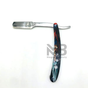 Best Edition Stylish Manual Barber's Precision Stainless Steel Shaving Razor with Single <b>Edge</b> Blade for Men's Grooming - Product Image 3