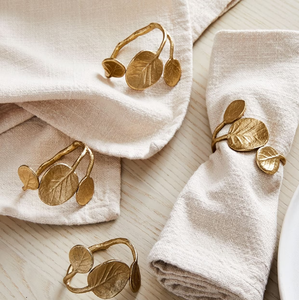 Anneaux de serviette en métal design pour les fêtes, les vacances et les fêtes maintenant disponibles en lots de gros pour les fournisseurs d'événements - Product Image 6