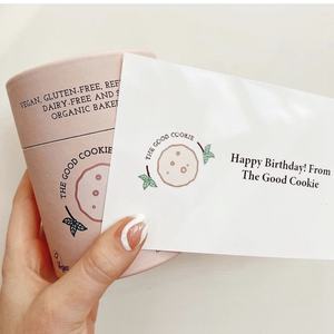 Caja de galletas de Navidad Paquete de papel Kraft diseño OEM bajo MOQ contenedor de papel para galletas paquete de material respetuoso con el medio ambiente - Product Image 5