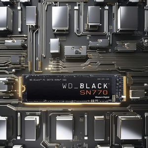 WesternDigital <span class=keywords><strong>SN770</strong></span> Gen4 <span class=keywords><strong>NVMe</strong></span> M.2 SSD Disque SSD interne pour jeux, capacité 1 To/2 To/500 Go, SSD PCIe pour utilisation sur PC - Product Image 1