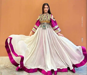 Nouvelle Collection 2026 : Robes Afghanes Vintage Style Kuchi Pushtu – Tenues de Soirée et de Mariage Décontractées pour Femmes - Product Image 3