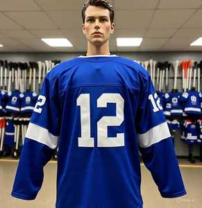 Nouveau Design Top Qualité Personnalisé Sublimation Maillot De Hockey Sur Glace En Gros Professionnel Vêtements De Sport Respirant Maillots De Hockey 2025 - Product Image 3