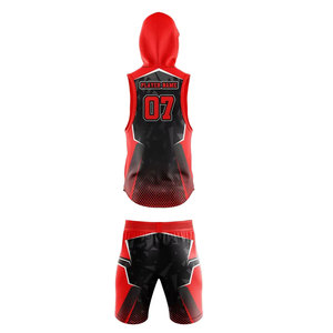 Uniformes de flag football 7v7 à manches courtes 100% polyester, design personnalisé par sublimation, vente en gros directe d'usine, haute qualité - Product Image 2