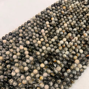 Cuentas de Cristal Ojo de Gato Ecológicas Pulimentadas de 8mm, Redondas y Lisas, Sintéticas, para Fabricación de Joyas, Pulseras y Collares, Venta al Por Mayor - Product Image 1