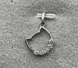 จี้พลอยเพทายเงินสเตอร์ลิง925สร้อยคอมินิมอลลิสต์ของขวัญจี้เพทายการรักษาเครื่องประดับสร้อยคอเงิน925จี้ - Product Image 4