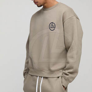 Conjunto de chándal holgado transpirable para hombre con Sudadera con capucha de gran tamaño y pantalones de jogging relajados, ropa de calle holgada, chándal para hombre - Product Image 5