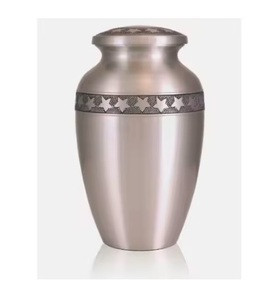 Urnas de cremación de Metal de alta calidad para humanos Hermosas urnas funerarias Alta demanda Suministros funerarios hechos a mano - Product Image 6