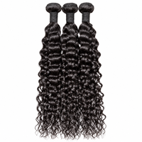 Extensions de cheveux Remy ondulés 8A, 100% cheveux humains, lots pour tissage de cheveux, 14-32 pouces, emballage et logo personnalisés, fabriqué en Chine