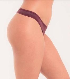 กางเกงชั้นในสตรีทรงตองสีไวน์แบบ100% กำหนดเองได้ - Product Image 4