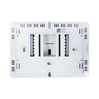 Riseem Blanco 24V 1 Calor 1 Controlador de aire acondicionado frío Termostato de bomba de calor para sistema HVAC