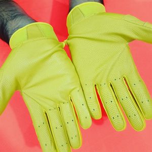 Gants de frappe de baseball en cuir de meilleure qualité, design personnalisé, nouvelle conception de position dans le champ - Product Image 6