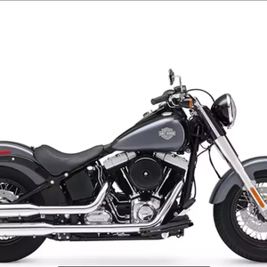 Motocicleta de Turismo ORIGINAL LISTA PARA CONDUCIR 2026, Davidsons FLS-Softail Slim 1000-1500cc, Motor con Acabado Cepillado - Product Image 1