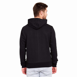 Sweats à capuche noirs pour adultes, couleur noire, sport décontracté, hiver, streetwear, pulls fabriqués au Pakistan - Product Image 2