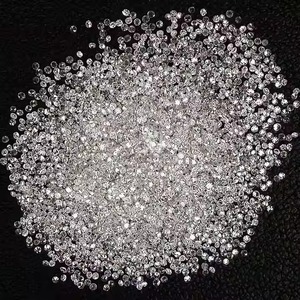 Diamant naturel rond en vrac coupe brillante E G couleur blanche VS1 Clarté certifiée 1.25 MM 1.50CTW 100% vrai diamant d'Inde - Product Image 3