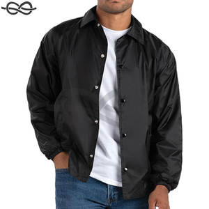 เสื้อโค้ทผ้าไนลอนสีกากีของผู้ชายเสื้อนอกลำลองใส่ได้หลากหลายกันน้ำน้ำหนักเบามีสไตล์ - Product Image 1