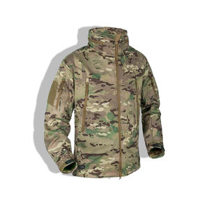 OEM 100% poliéster a prueba de viento al aire libre senderismo escalada hombres chaqueta Softshell invierno impermeable chaquetas tácticas - Product Image 5