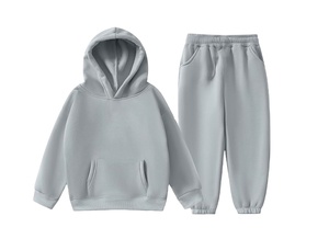 ชุดวอร์มเด็กแบบยูนิเซ็กซ์ 2 ชิ้น ผ้าฟลีซ พิมพ์ลายรักษ์โลก เสื้อฮู้ดระบายอากาศ กางเกงจ็อกเกอร์ ไซส์พลัส สำหรับเด็กผู้หญิง ปี 2026 - Product Image 3