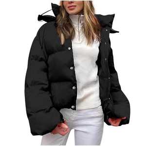 Winters New Design Ladies Venta caliente Puffer Jackets Personaliza las prendas de vestir gruesas de las mujeres Chaqueta informal de moda - Product Image 6