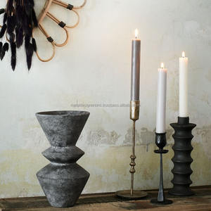 Support en fer forgé à la main de luxe Design moderne Bougeoir en laiton Pot de Noël vintage pour la maison Table à dîner Autres lampes à bougies - Product Image 5