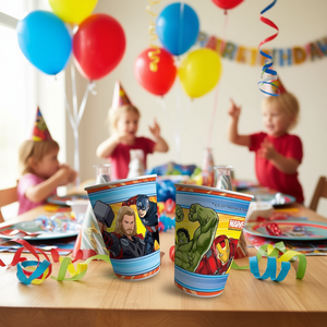 Bicchieri usa e getta Avengers da 200 ml per feste, confezione da 8 pezzi - Product Image 3