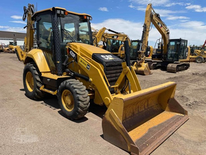 Caterpillar Cat 416e 420e 420f 430f Tractor retroexcavadora usado con núcleo de cargador frontal y bomba de motor lista para exportación - Product Image 2