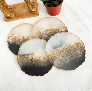 Handmade High Quality Classic Square Eco-Friendly Resin <b>Coasters</b> <b>for</b> <b>Drinks</b> Handcrafted From India - Product Image 6