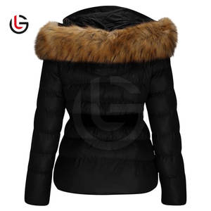 Chaqueta acolchada de poliéster para mujer en MOQ bajo, gran oferta, Parkas personalizadas para mujer, chaqueta acolchada para mujer - Product Image 3