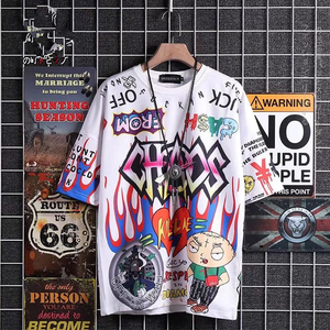 Hot Bán Chất Lượng Cao Tùy Chỉnh Đồ Họa Áo Thun Saint Michael Retro Áo Sơ Mi Ngắn Tay Người Đàn Ông Của T-Shirt Thêm Lớn Quá Khổ Phù Hợp - Product Image 5