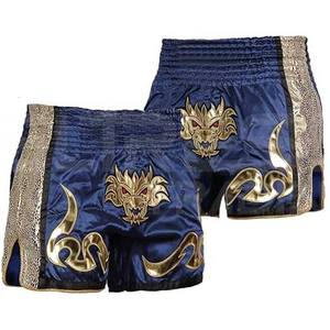 Shorts de boxe pour hommes de haute qualité, confortables et respirants, taille élastique, dernier design, vêtements de sport décontractés, motif uni, musculation - Product Image 1