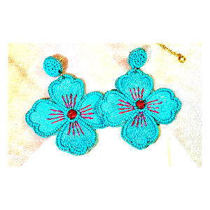 Pendientes de aro coloridos con cuentas para niñas Fabricante indio para fiestas y festivales ¡Compre ahora! - Product Image 6