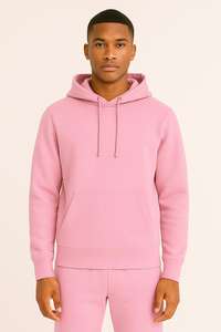 Sudadera informal en blanco con estampado de logotipo personalizado, chándal, Sudadera con capucha bordada lisa de invierno de peso pesado a granel de algodón polar Unisex - Product Image 6