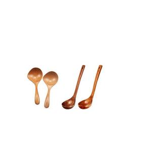 Cuillère à dîner en bois Logo personnalisé Cuisine Maison Ustensiles en bois d'acacia Cuillère Salade - Product Image 4