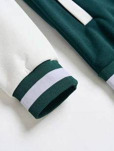 Venta caliente de encargo del estilo fresco de los hombres chaquetas de invierno Versity béisbol Bomber chaqueta de lana para los hombres - Product Image 3