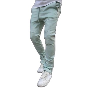 Custom Logo Casual Sports Jogger Pants Side Pockets Breathable High Waist Closure Plus Size Flat Front Style for Men 2026 - Product Image 3