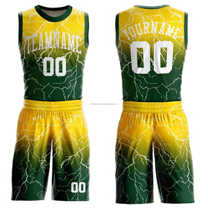 Unisex Basketball Jersey Uniforms 100% Polyester Quick Dry Breathable Wholesale with OEM Print Logo for Winter Season Sleeveless - Product Image 5
